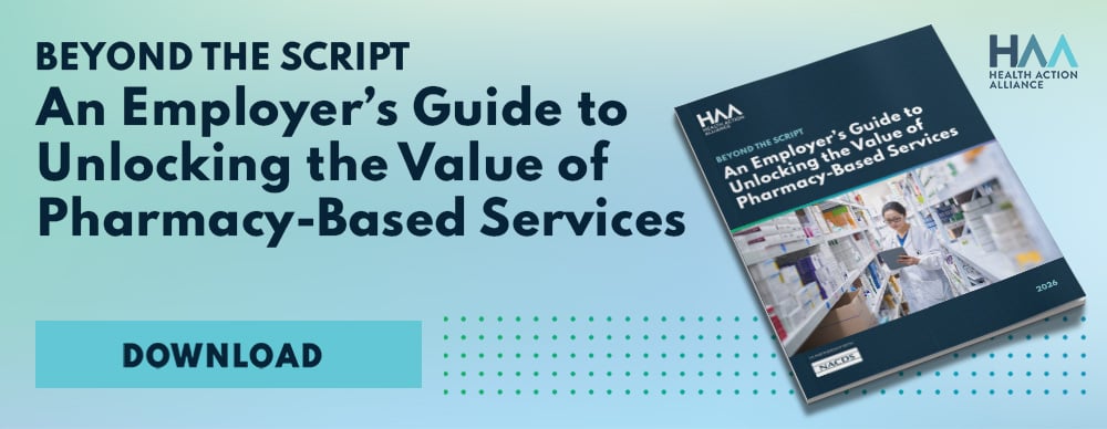 Beyond the Script: An Employer's Guide to Unlocking the Value of Pharmacy-Based Services
