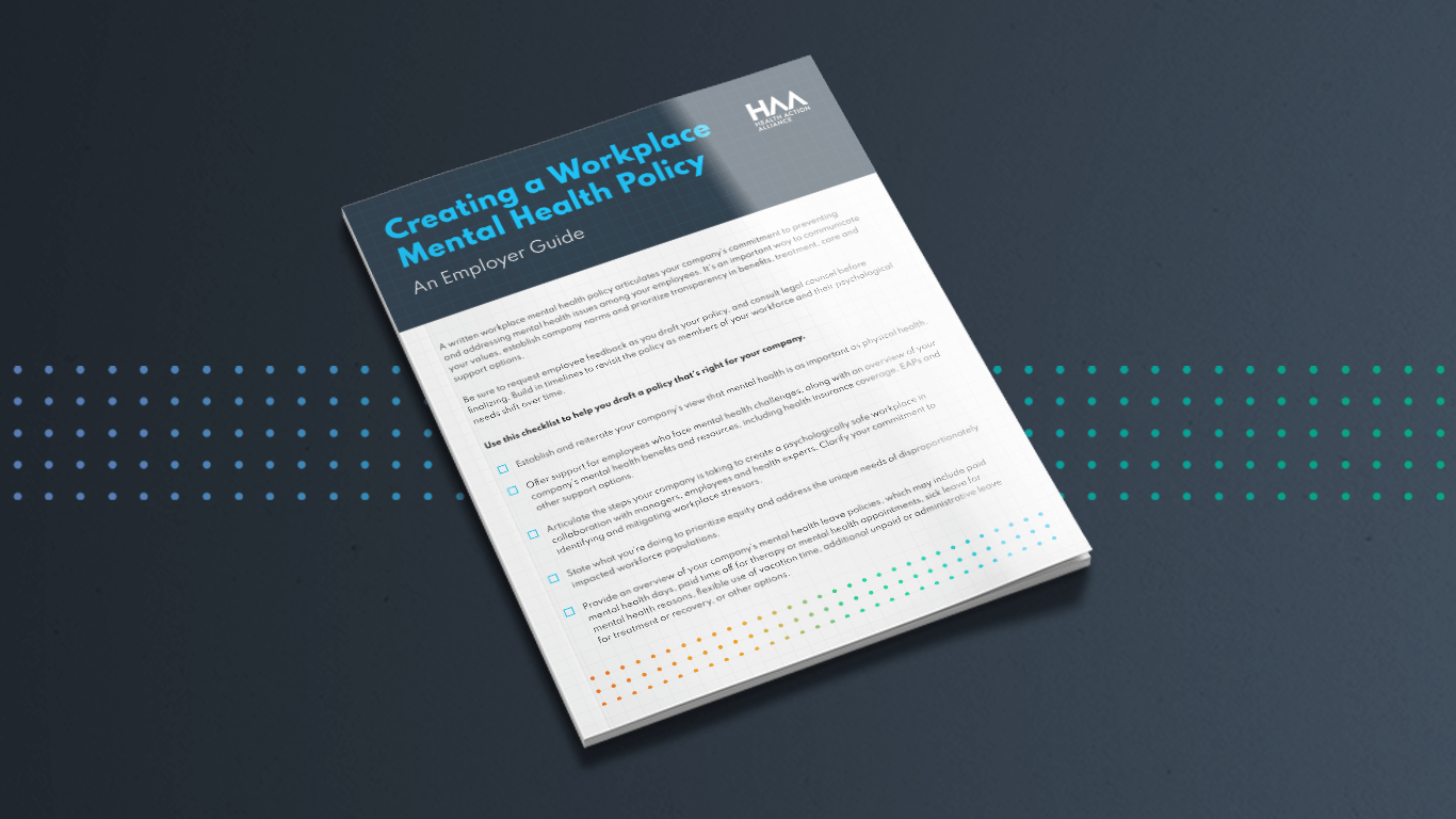 Creating a Workplace Mental Health Policy